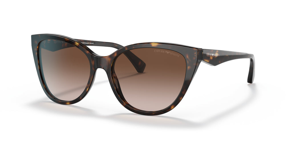 Emporio Armani  Cateye Havana Sunglasses