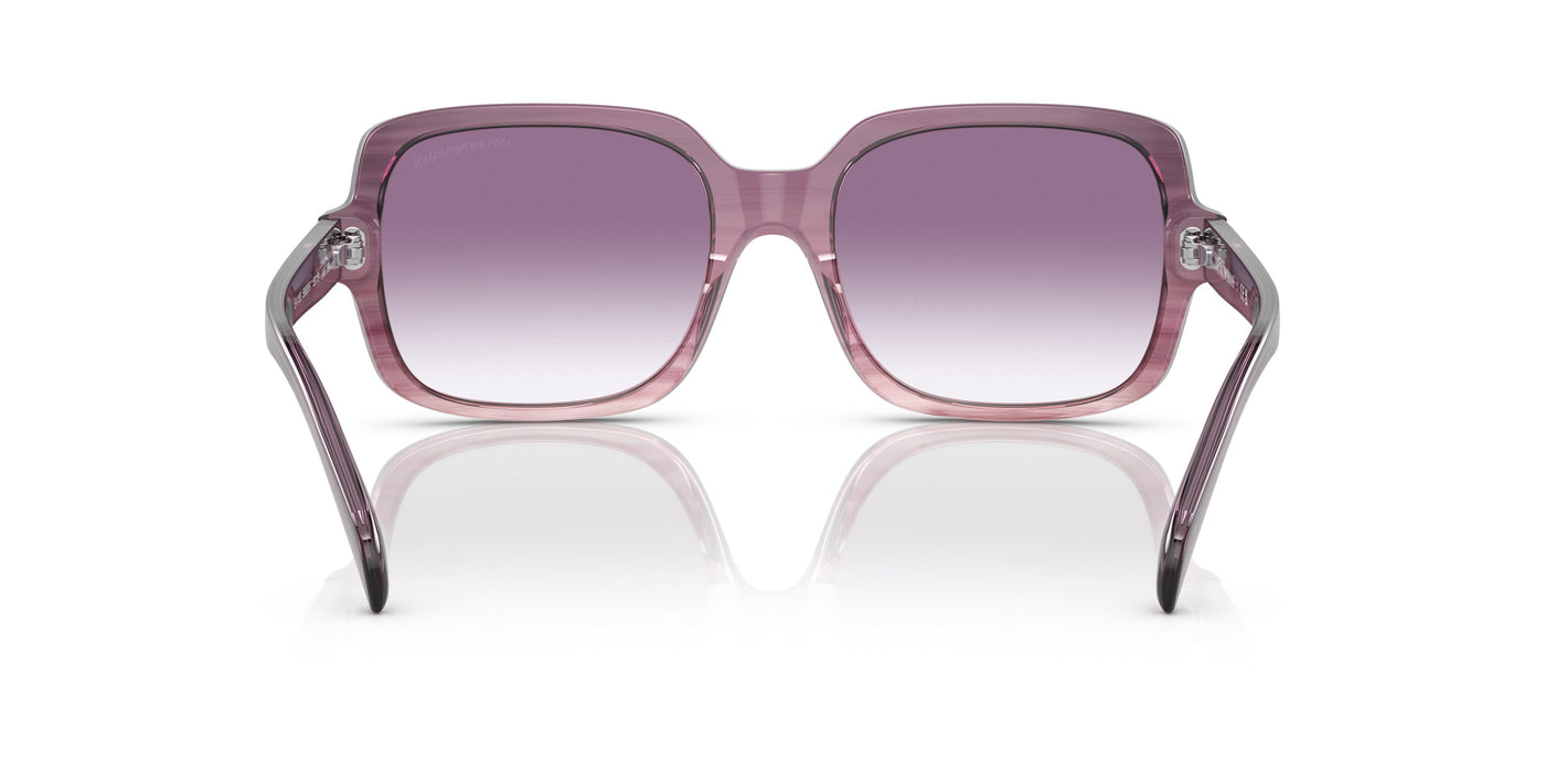 Emporio Armani 0EA4195 59668H Square Gradient violet Sunglasses