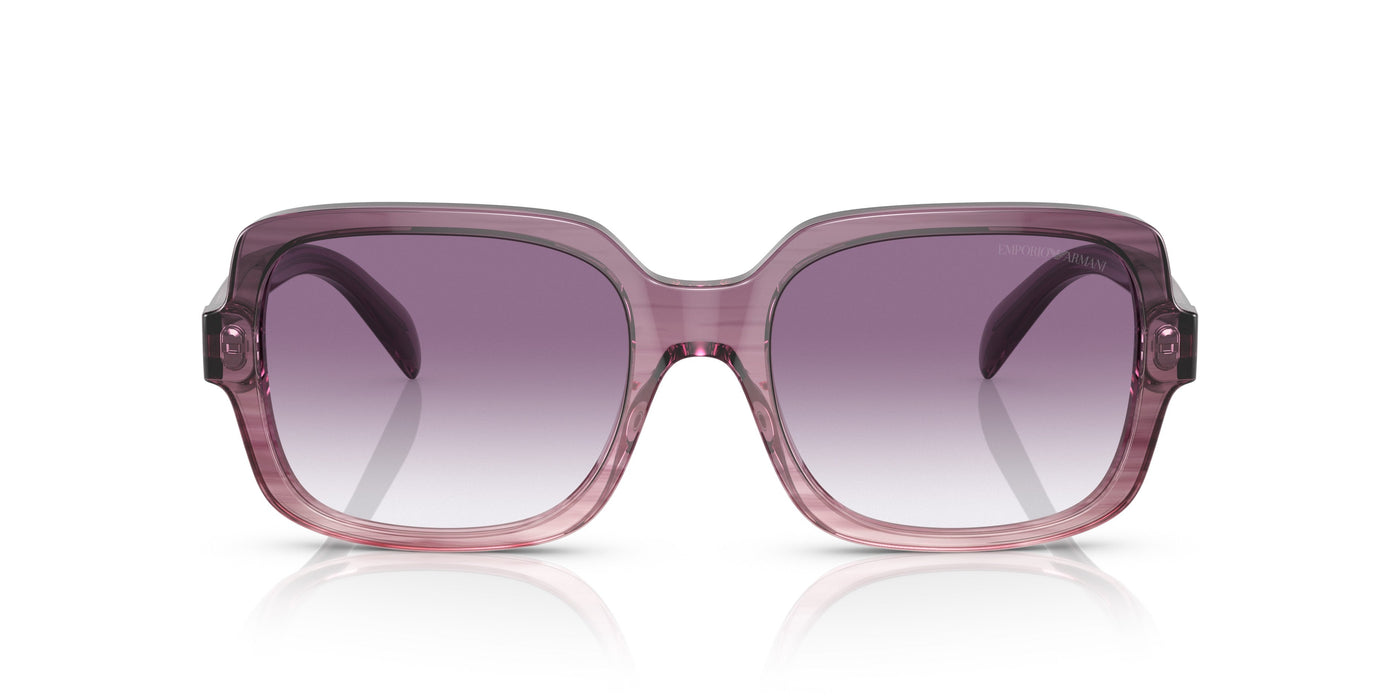 Emporio Armani 0EA4195 59668H Square Gradient violet Sunglasses