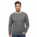 Williams Wilson Grey 100% Wool Suede Crewneck Sweater-S