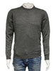 Williams Wilson Grey 100% Wool Suede Crewneck Sweater-L