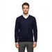 Williams Wilson Navy 100% Wool Suede VNeck Sweater-S