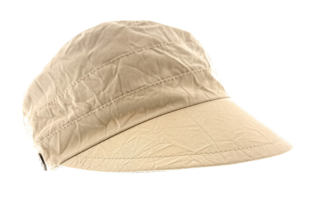 Dolce & Gabbana Beige Military Style Cadet Cap