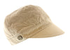 Dolce & Gabbana Beige Military Style Cadet Cap