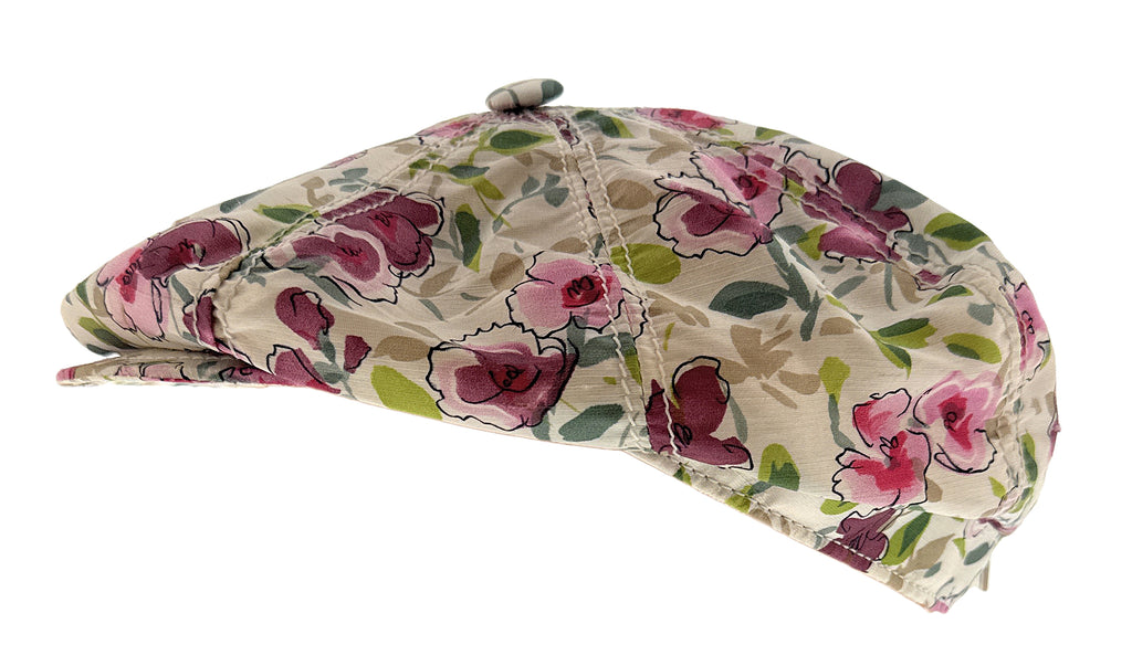 Dolce & Gabbana Floral Pink Floral Signature Irish Flatcap