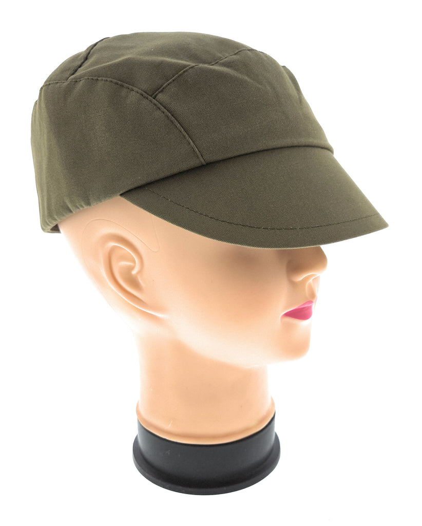 Dolce & Gabbana Olive Green Military-Inspired  Cadet Cap