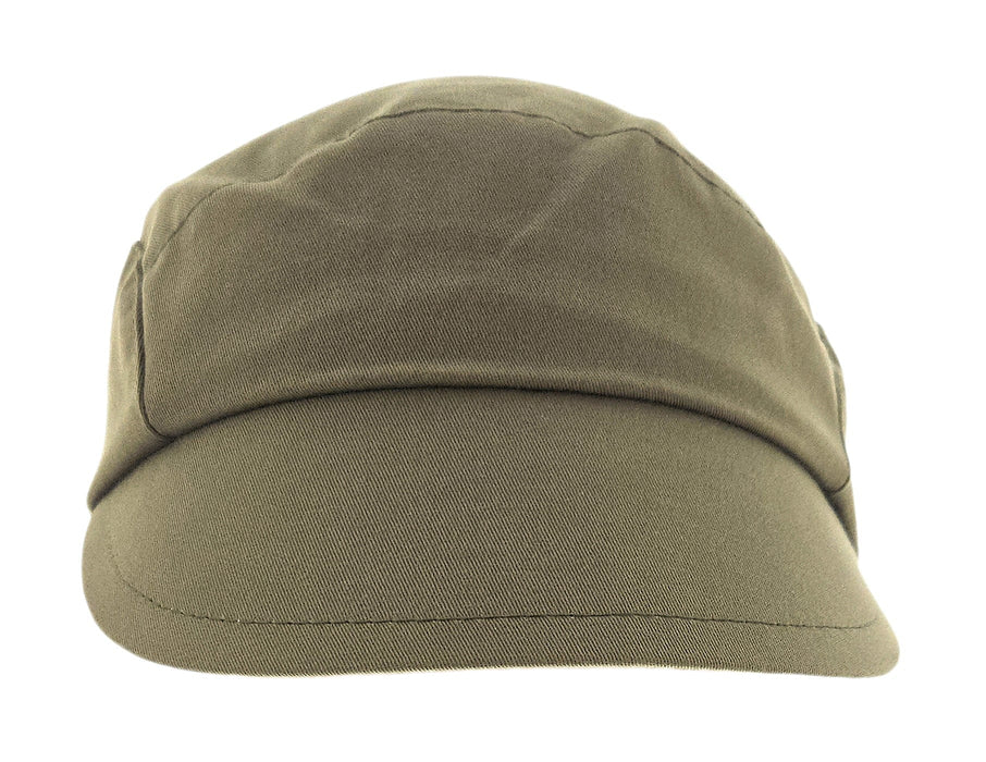 Dolce & Gabbana Olive Green Military-Inspired  Cadet Cap