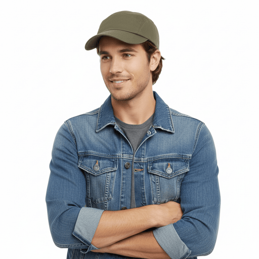 Dolce & Gabbana Olive Green Military-Inspired  Cadet Cap