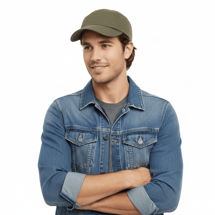 Dolce & Gabbana Olive Green Military-Inspired  Cadet Cap