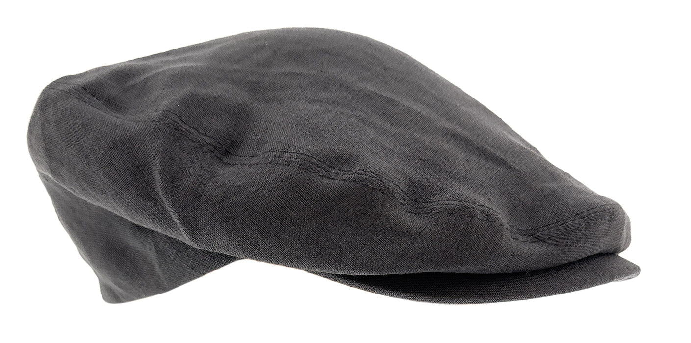 Dolce & Gabbana Anthracite Solid Signature Classic Flat Cap