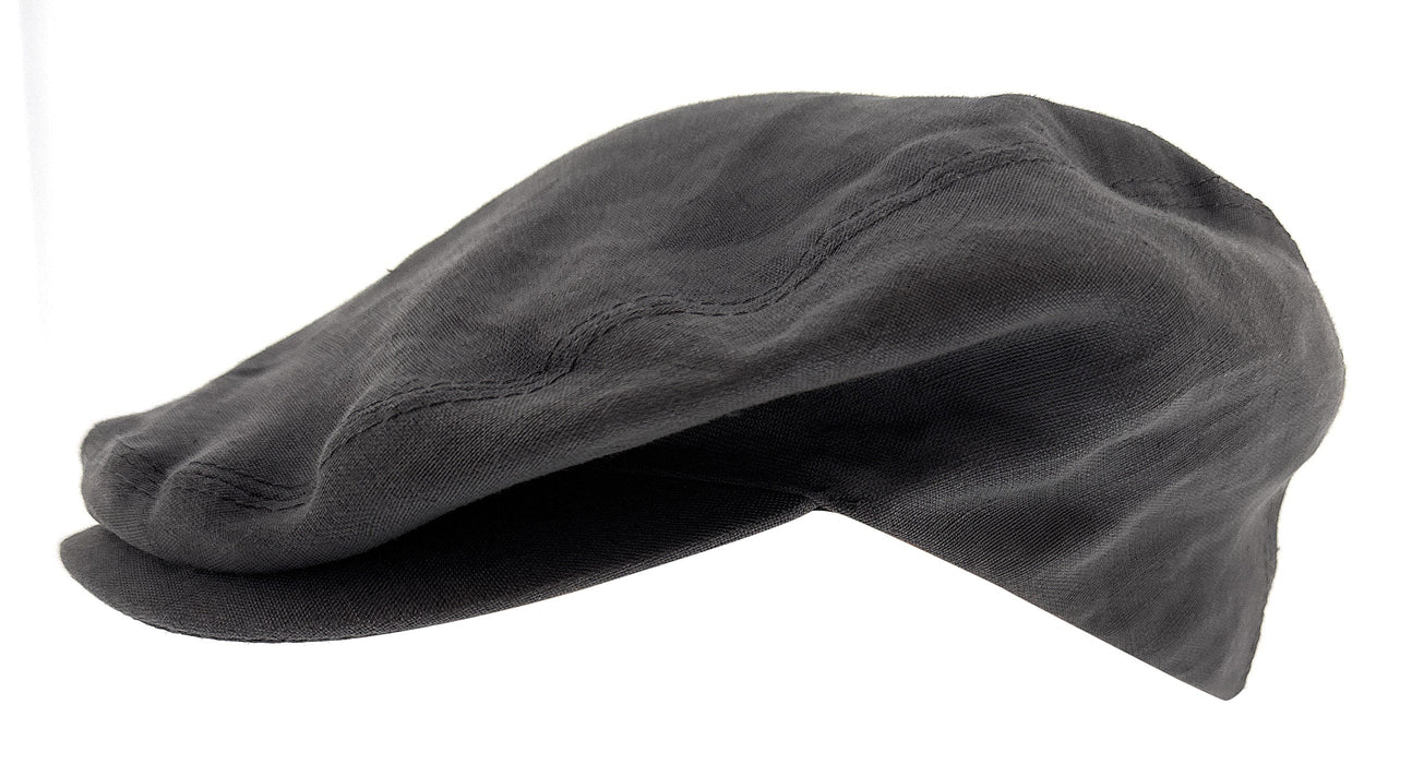 Dolce & Gabbana Anthracite Solid Signature Classic Flat Cap