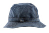 Dolce & Gabbana Cotton Blend Denim Bucket Hat with Logo Accent -