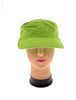 Dolce & Gabbana Lime Green Solid Signature Utility-Inspired Cap