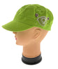 Dolce & Gabbana Lime Green Solid Signature Utility-Inspired Cap