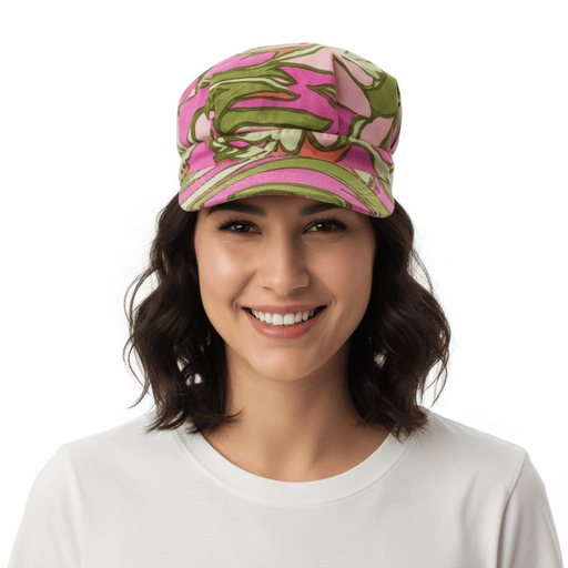 Dolce & Gabbana Multicolor Retro Print Sun Cap
