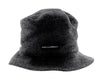 Dolce & Gabbana Virgin Cotton Blend Bucket Hat  - Charcoal Grey-