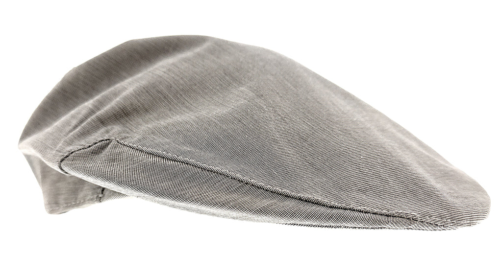 Dolce & Gabbana  Light Grey Fine Weave Flat Cap-58