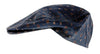 Dolce & Gabbana  Navy Blue Vintage Print Flat Cap-58