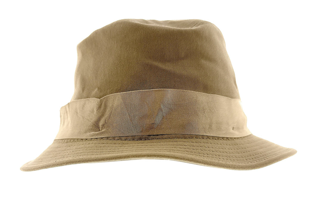 Dolce & Gabbana Cotton Blend Beige Bucket Hat