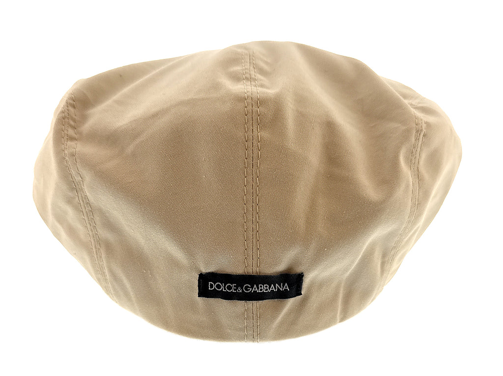 Dolce & Gabbana  Beige Casual Everyday Flat Cap -S