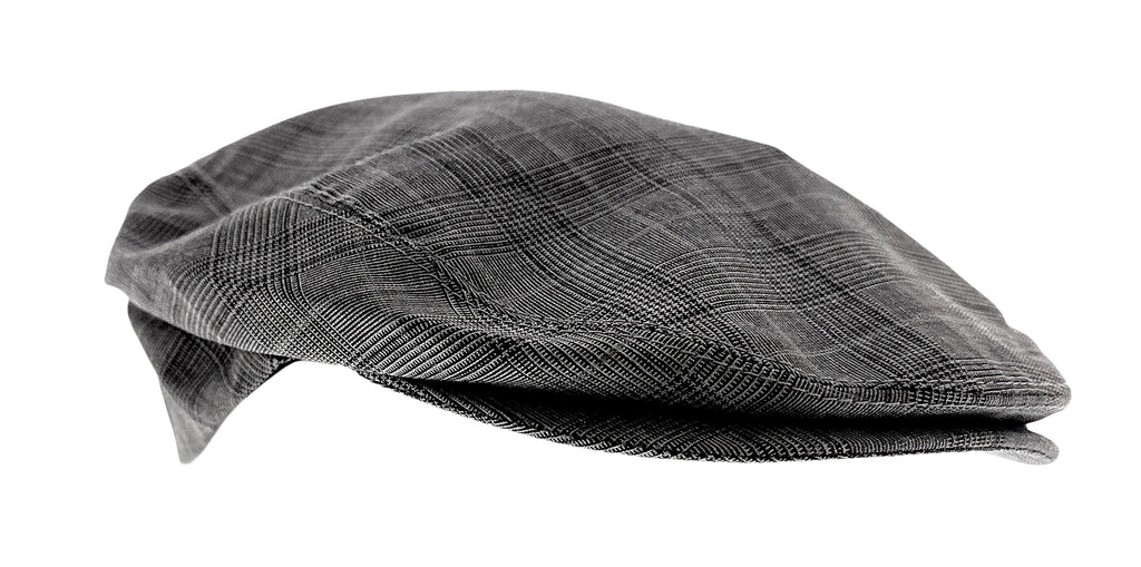 Dolce & Gabbana  Grey Plaid Vintage Flat Cap-58