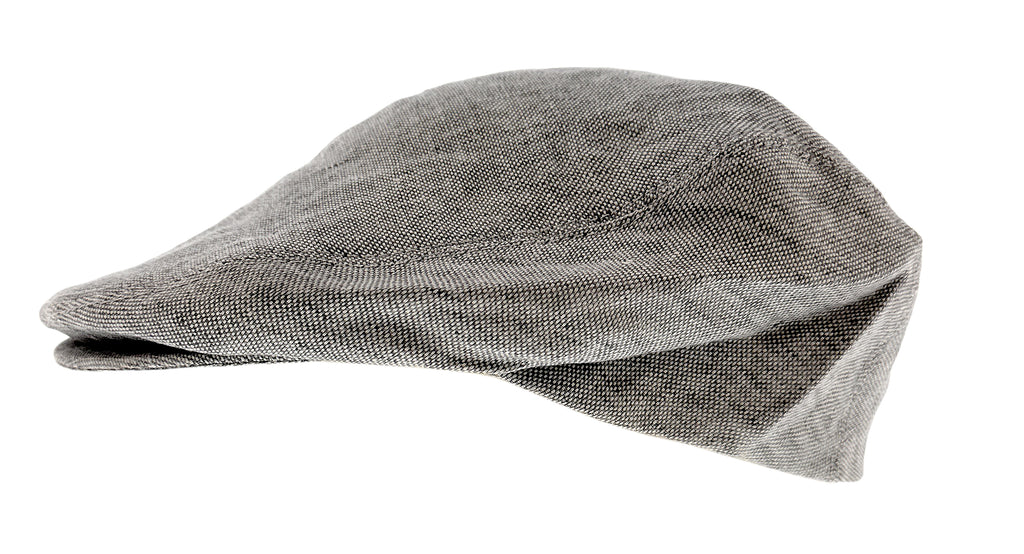 Dolce & Gabbana  Light Grey  Linen Textured Vintage Flat Cap-58