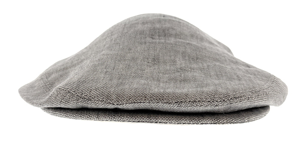 Dolce & Gabbana  Light Grey  Linen Textured Vintage Flat Cap-58