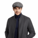 Dolce & Gabbana  Light Grey  Linen Textured Vintage Flat Cap-58