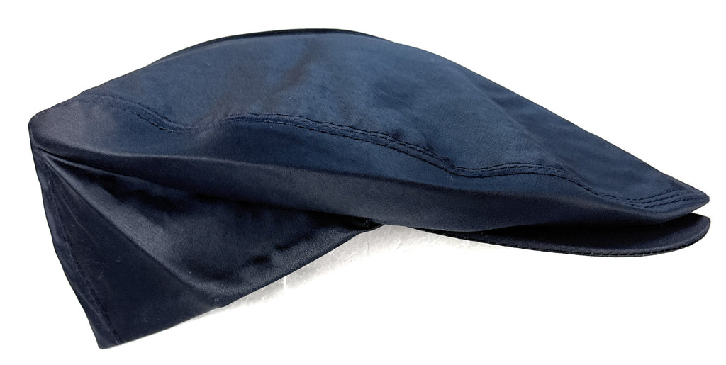 Dolce & Gabbana Men’s Navy Blue Flat Cap – 100% Cotton Classic Headwear