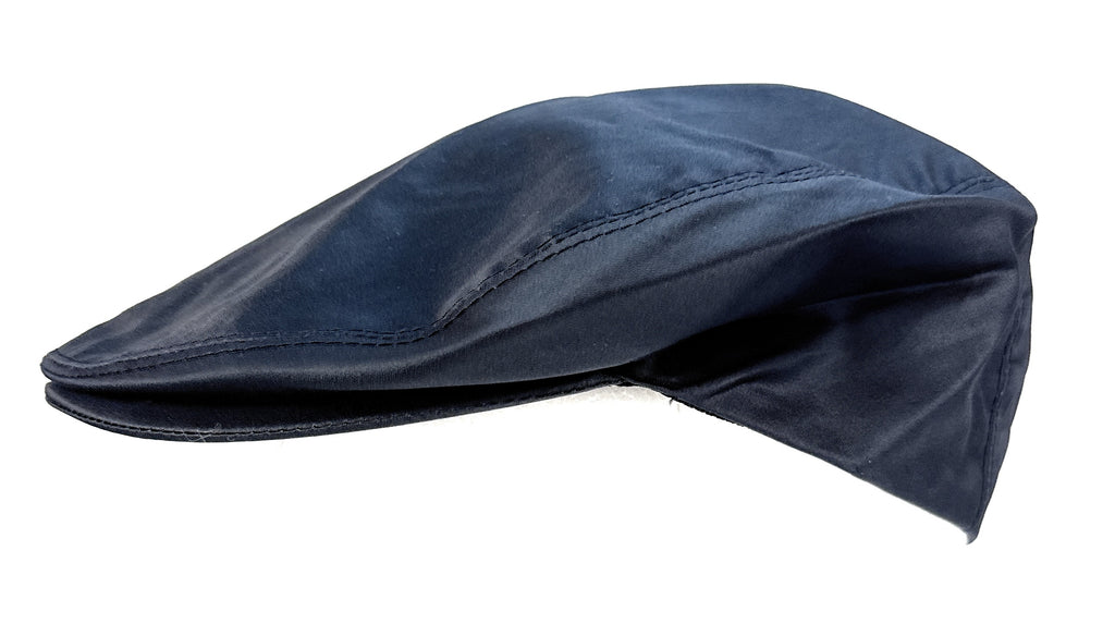 Dolce & Gabbana Men’s Navy Blue Flat Cap – Pure Cotton Classic Headwear