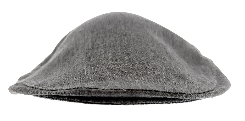 Dolce & Gabbana Dark Grey Light Linen Flat Cap-58