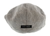 Dolce & Gabbana Light Grey Light Linen Flat Cap-58