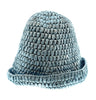 Dolce & Gabbana  Light Blue Woven Straw Bucket Hat - Chic Summer Beach Hat-S