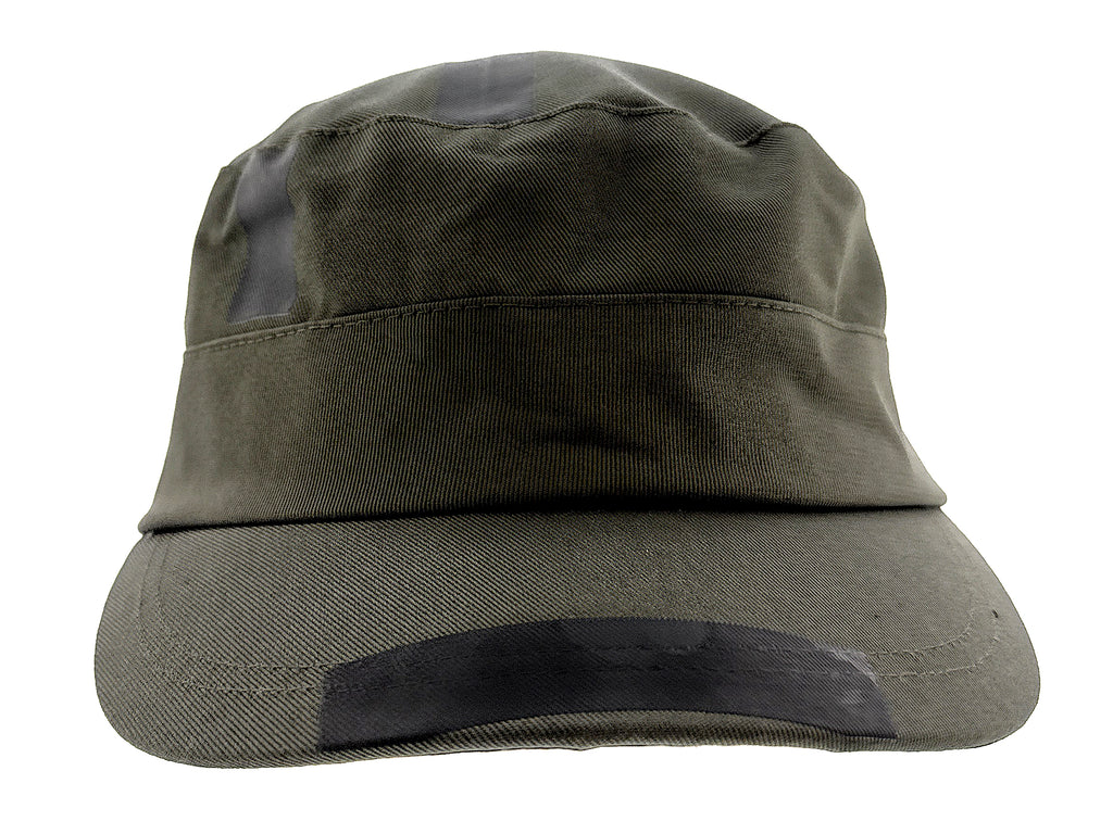 Dolce & Gabbana Men's Military-Style Green Cap with Black Accents-57