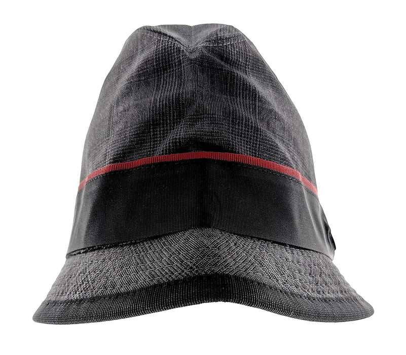 Dolce & Gabbana Men’s Grey Pure Wool Bucket Hat with Bow Band-Adult L