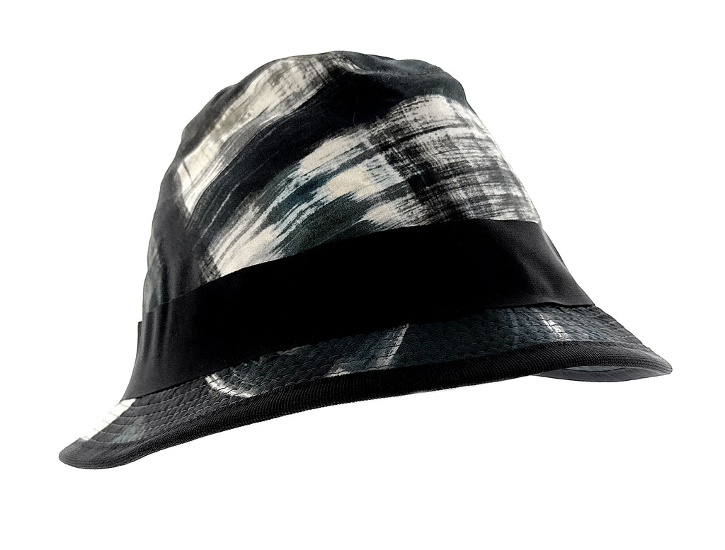 Dolce & Gabbana Men's Abstract-Print Bucket Hat - Modern Black and White Patterned Hat-59