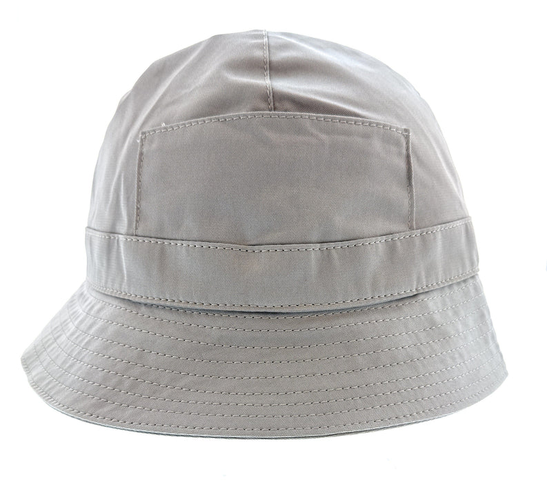 Dolce & Gabbana Beige Cotton Zipper Fishermans Hat-Adult M