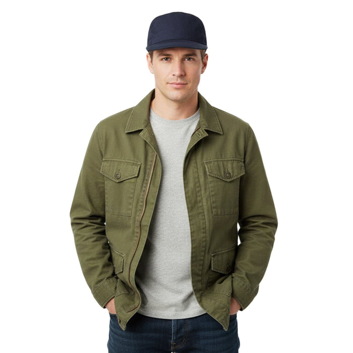 Dolce & Gabbana Men's Navy Blue Baseball Cap - Minimalist Classic Cotton Hat-S