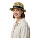 Dolce & Gabbana Silk Yellow Lemon Printed Sun Hat