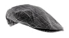 Dolce & Gabbana  Dark Grey Plaid Vintage Flat Cap-58