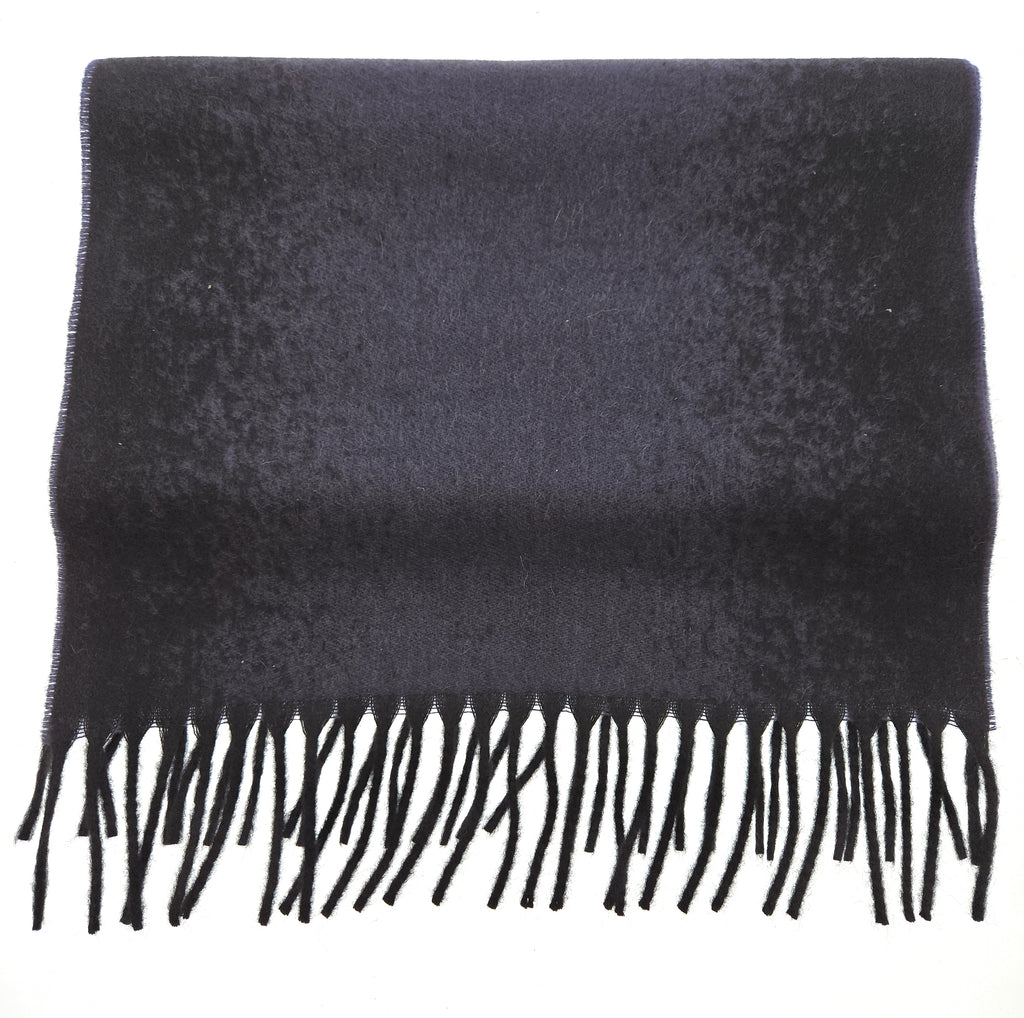 Lanvin Blue Minimalist Pure Cashmere Scarf