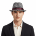 Dolce & Gabbana Silk Blend  Grey Printed Bucket Hat-Adult L