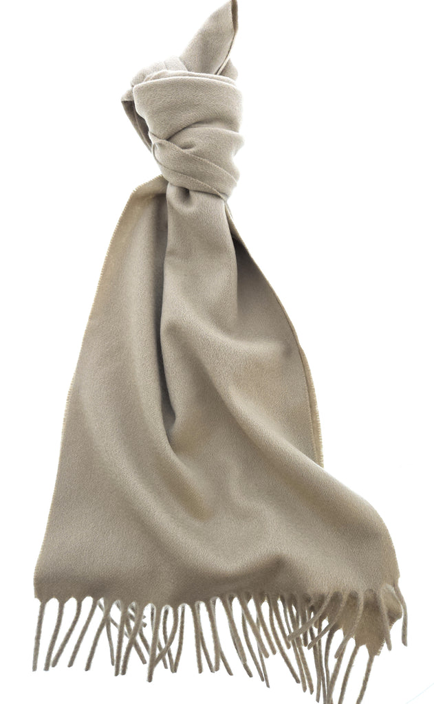 Lanvin Beige Timeless 100% Cashmere Scarf