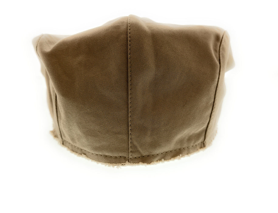 Dolce & Gabbana Ivory Cotton Signature Flat Cap