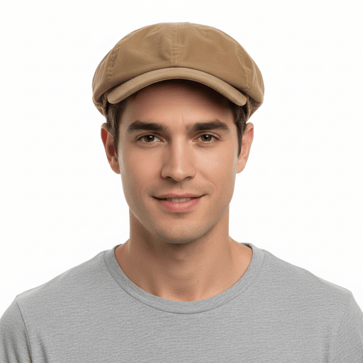 Dolce & Gabbana Ivory Cotton Signature Flat Cap