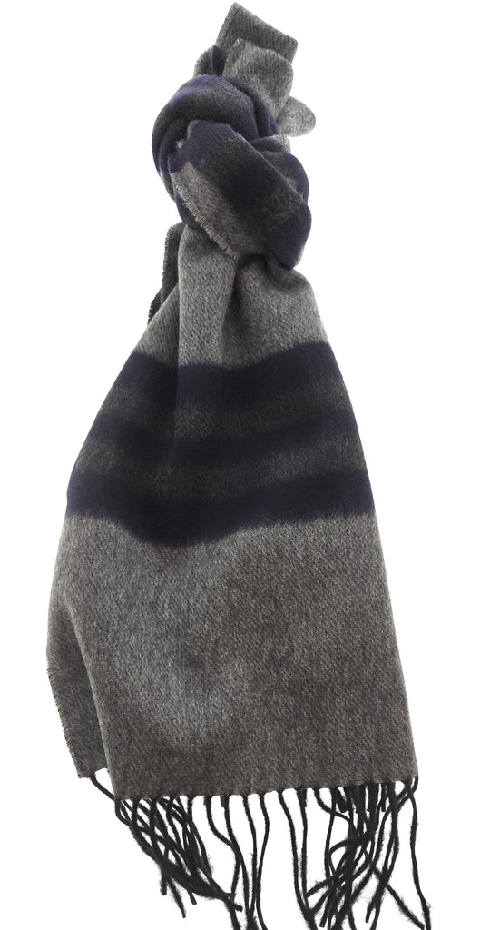 Lanvin Gray Classic 100% Cashmere Scarf