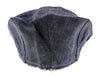 Dolce & Gabbana  Navy Blue Vintage Print Frayed Flat Cap-