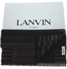 Lanvin Gray Luxurious Modern Pure Wool Scarf