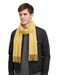 Lanvin Yellow Luxurious Modern 100% Cashmere Scarf