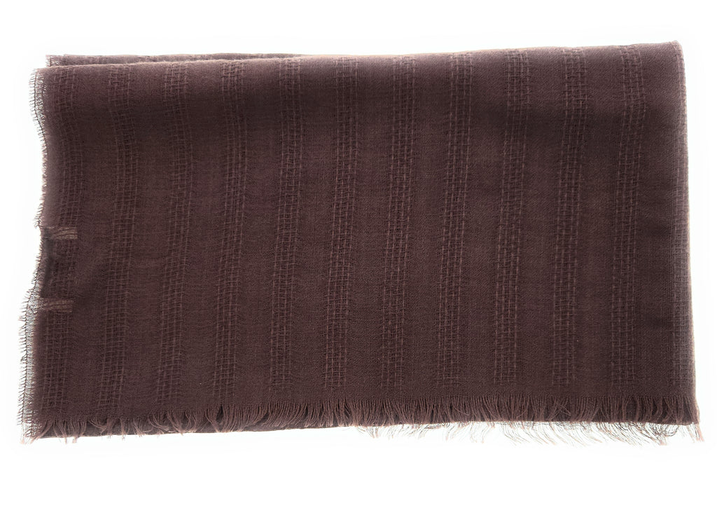 Lanvin Auburn Luxurious Modern Cashmere Blend Scarf